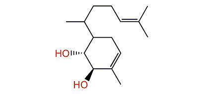 trans-Bisabola-1(6),10-dien-2,3-diol B